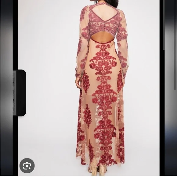 Love and Lemons Temecula Red Dress - Picture 2 of 4